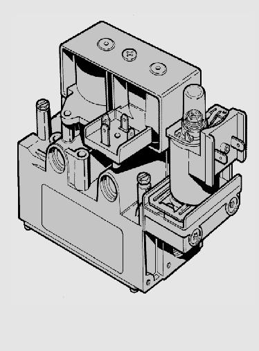 VALVA GAZ SIT 836 TANDEM